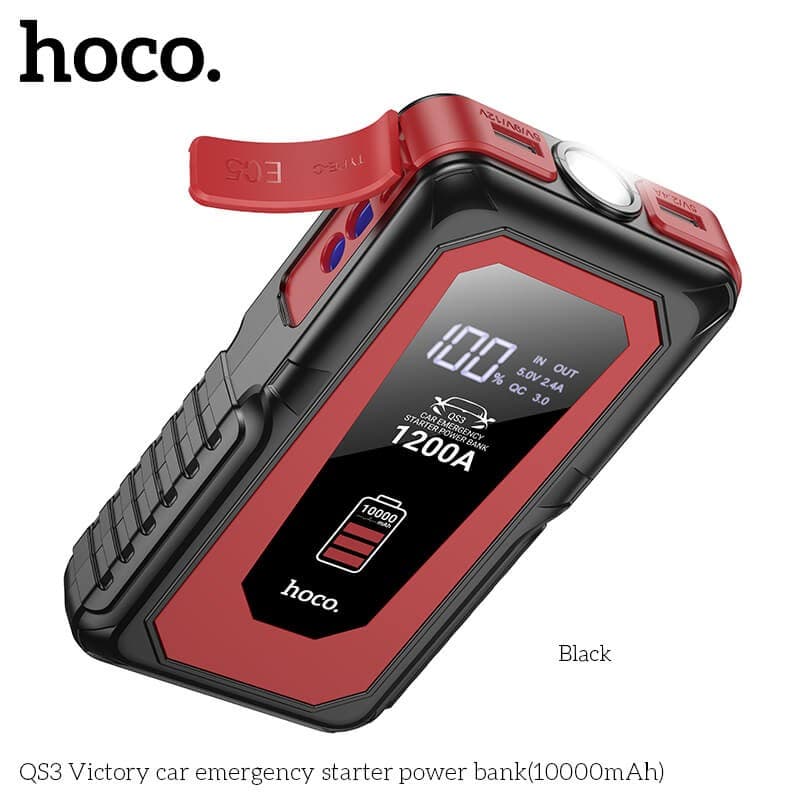 Hoco QS3 Portable Smart Car Jump Starter view 2