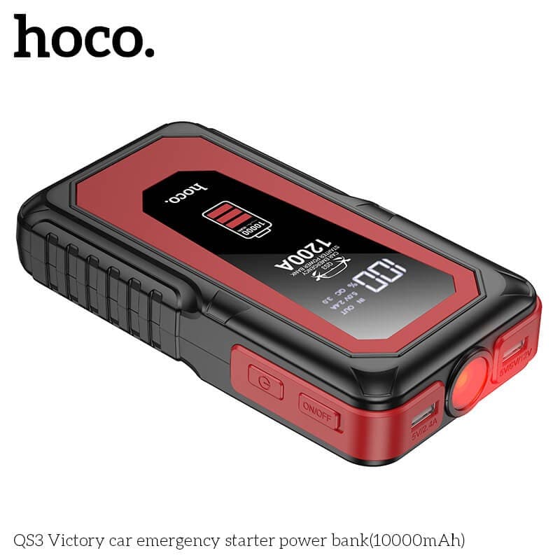 Hoco QS3 Portable Smart Car Jump Starter view 3
