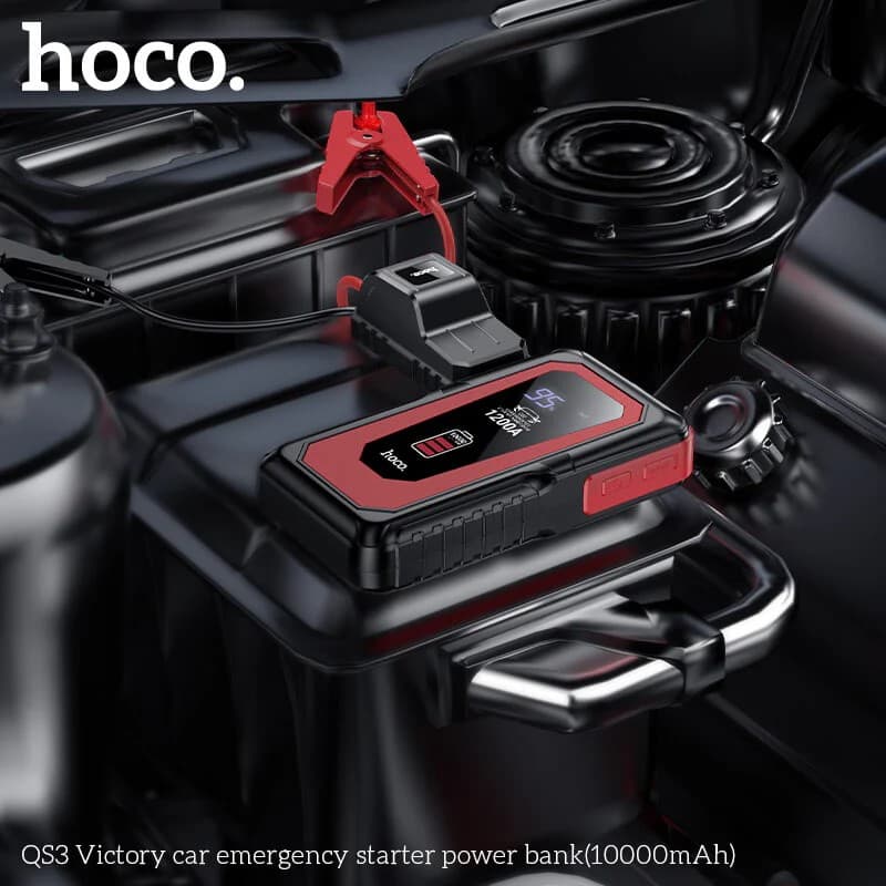 Hoco QS3 Portable Smart Car Jump Starter view 4