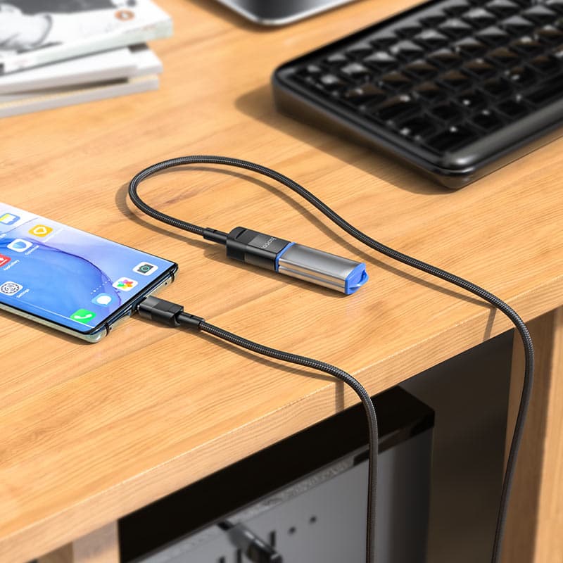 Hoco U107 Extension Cable Type C Male To USB Female USB3.0 view 2