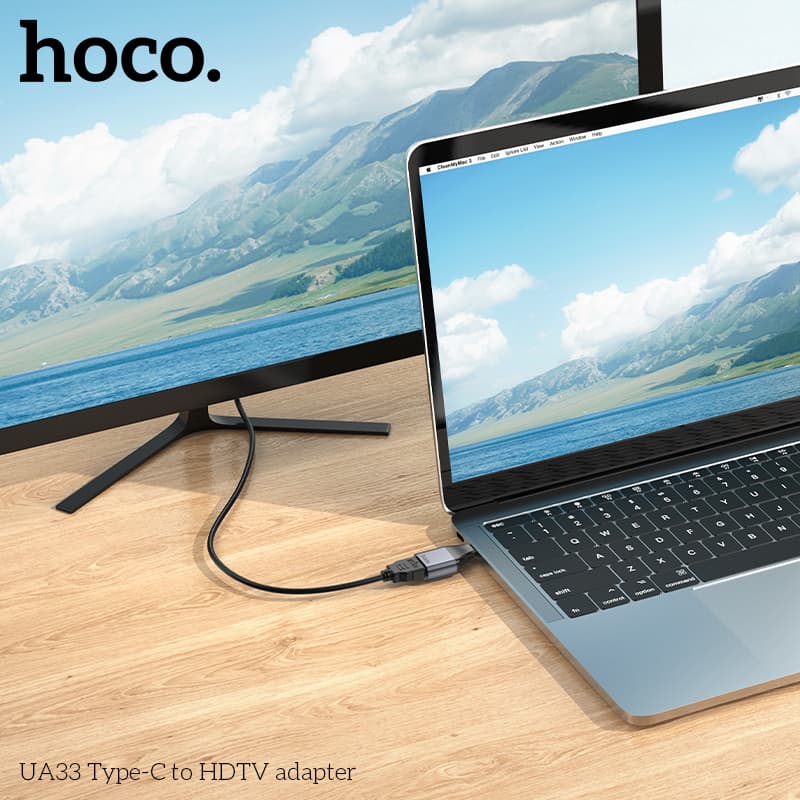 Hoco UA33 Type C To HDMI Converter view 3