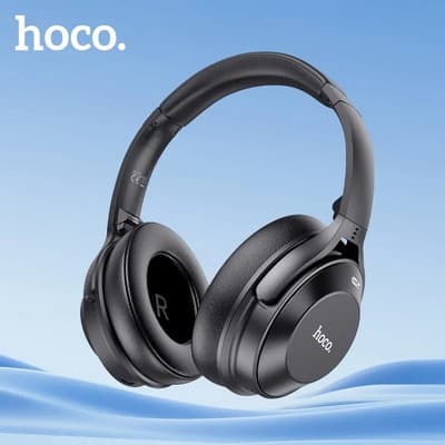 Hoco W37 ANC Wireless Bluetooth 5.3 Headphone Active Noise Cancelling Headset