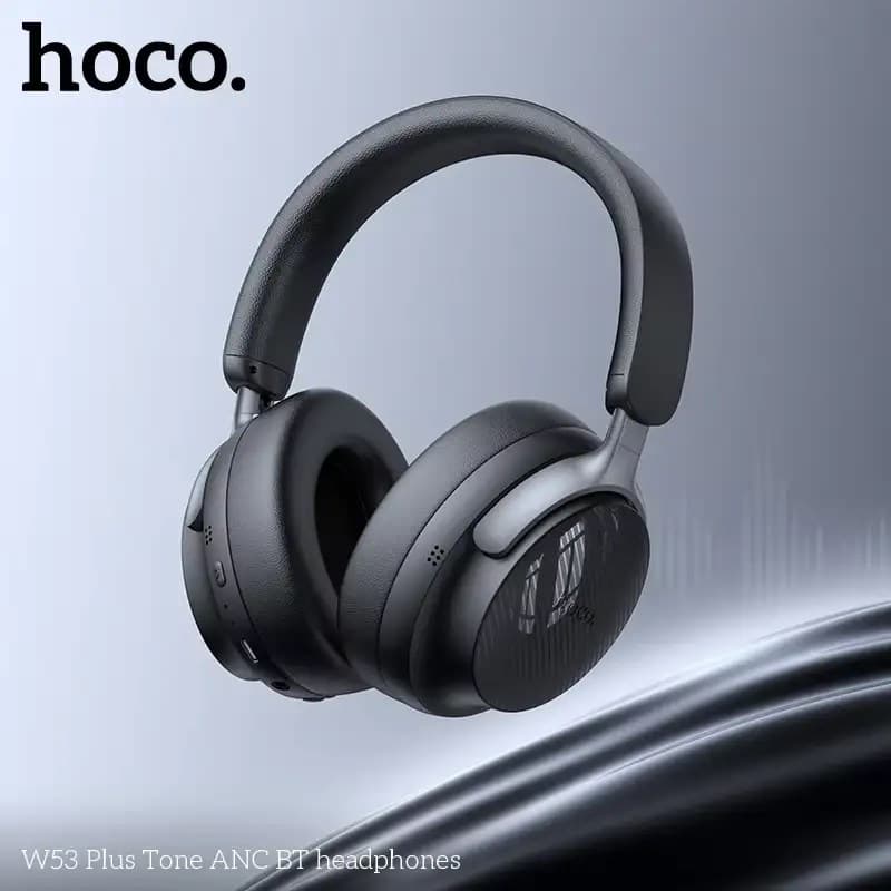 Hoco W53 Bluetooth 5.3 Wireless Headphone Supports AUX Mode