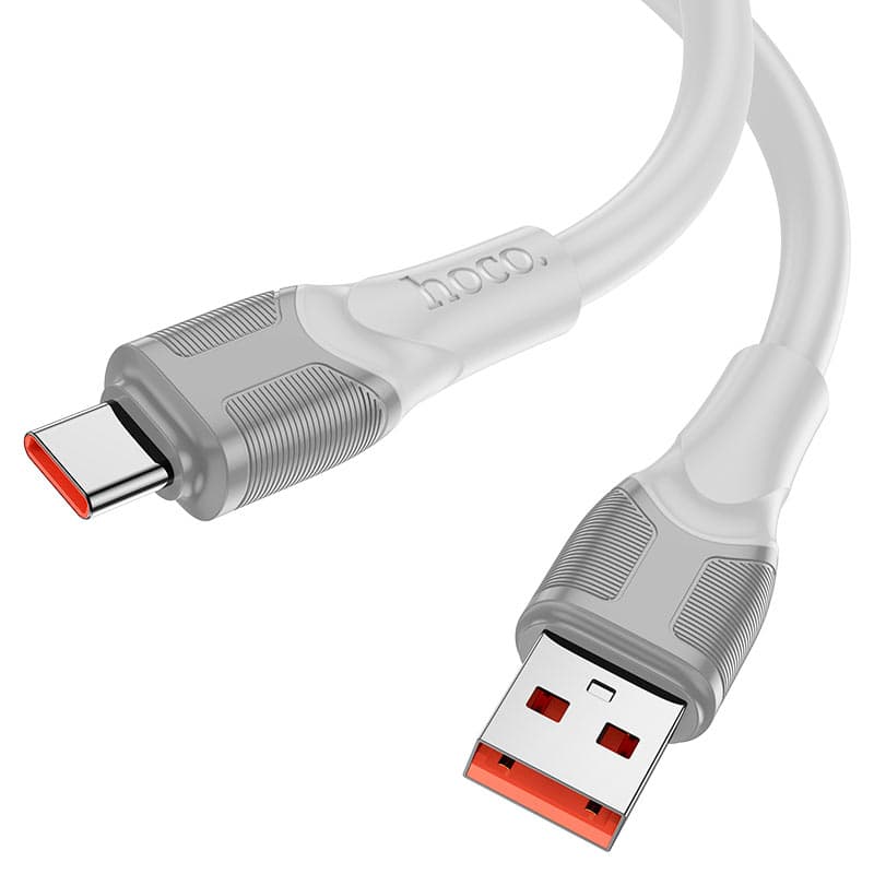Hoco X106 5A Fast Charge 3 Meter USB To Type-C Data Cable view 3