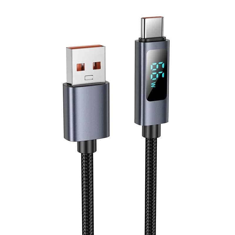 Hoco X112 3A 60W 1M Type C C Digital Display Charging Data Cable