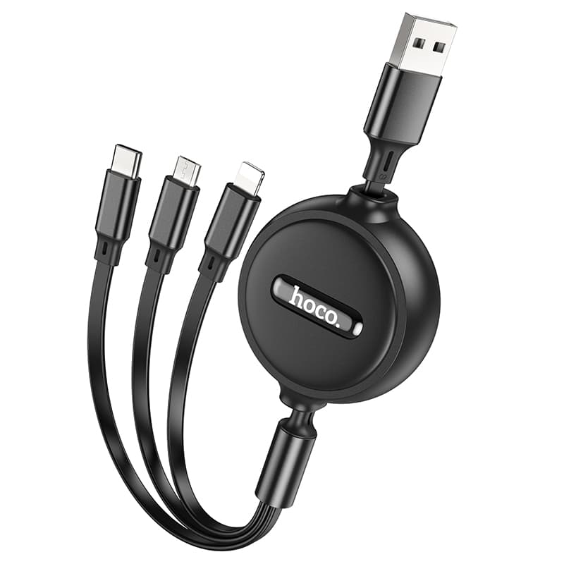 Hoco X75 Cable 3 In1 Charging Wire
