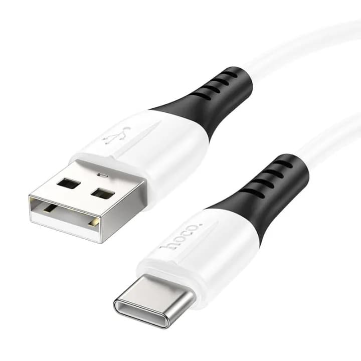 Hoco X82 1M Bendproof Soft USB to Type C Cable With Fast Charging And Data Transfer Support view 2