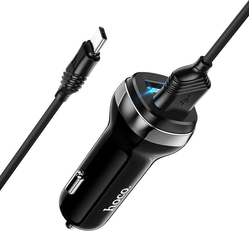 Hoco Z40 Superior Dual Port Car Charger view 2