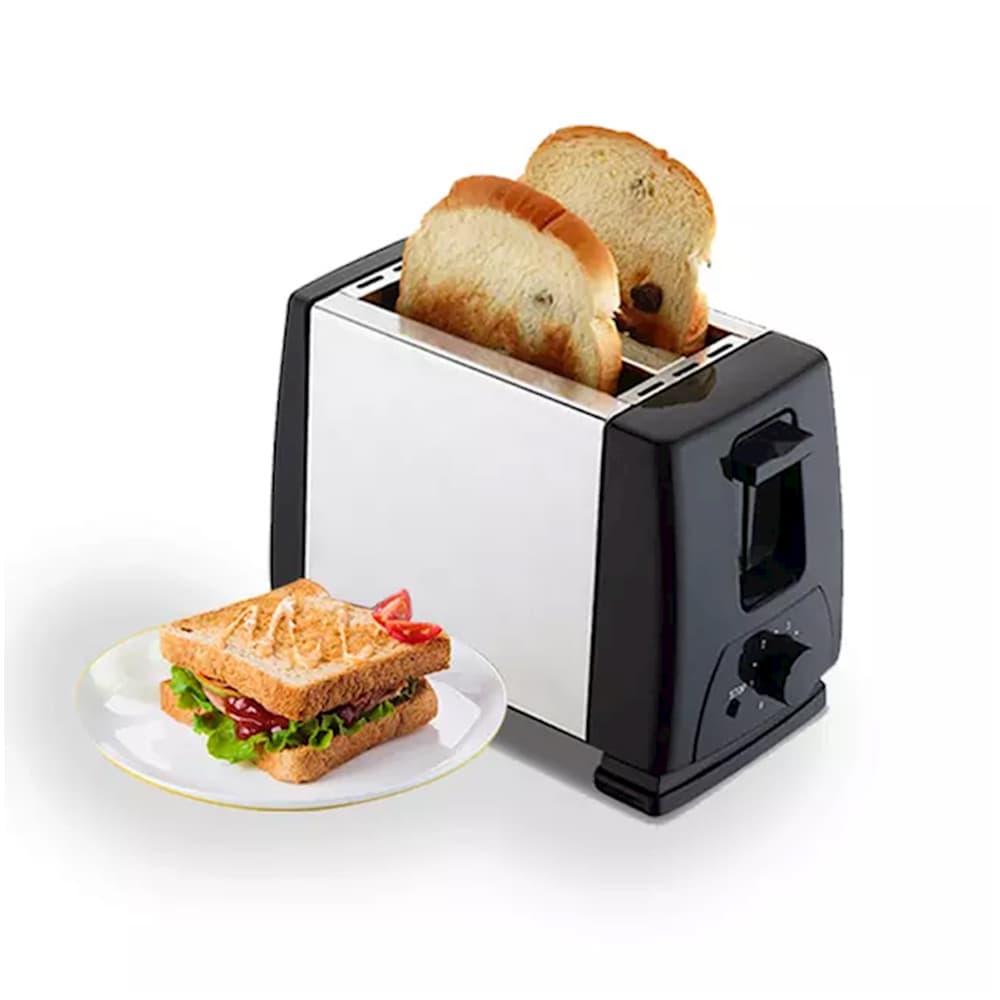 Hoffmans HM8002 2 Slice Stainless Steel Toasters 700W view 2