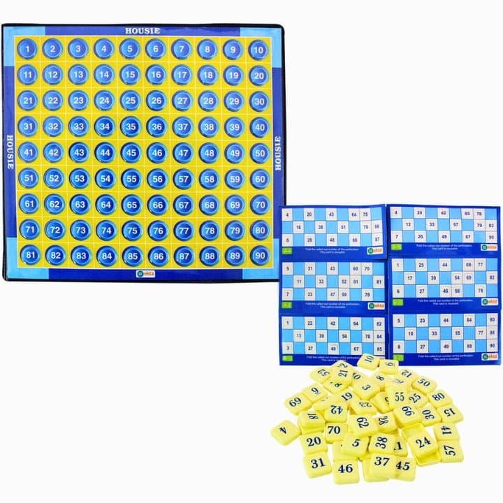 Housie Deluxe Family Board Game view 3