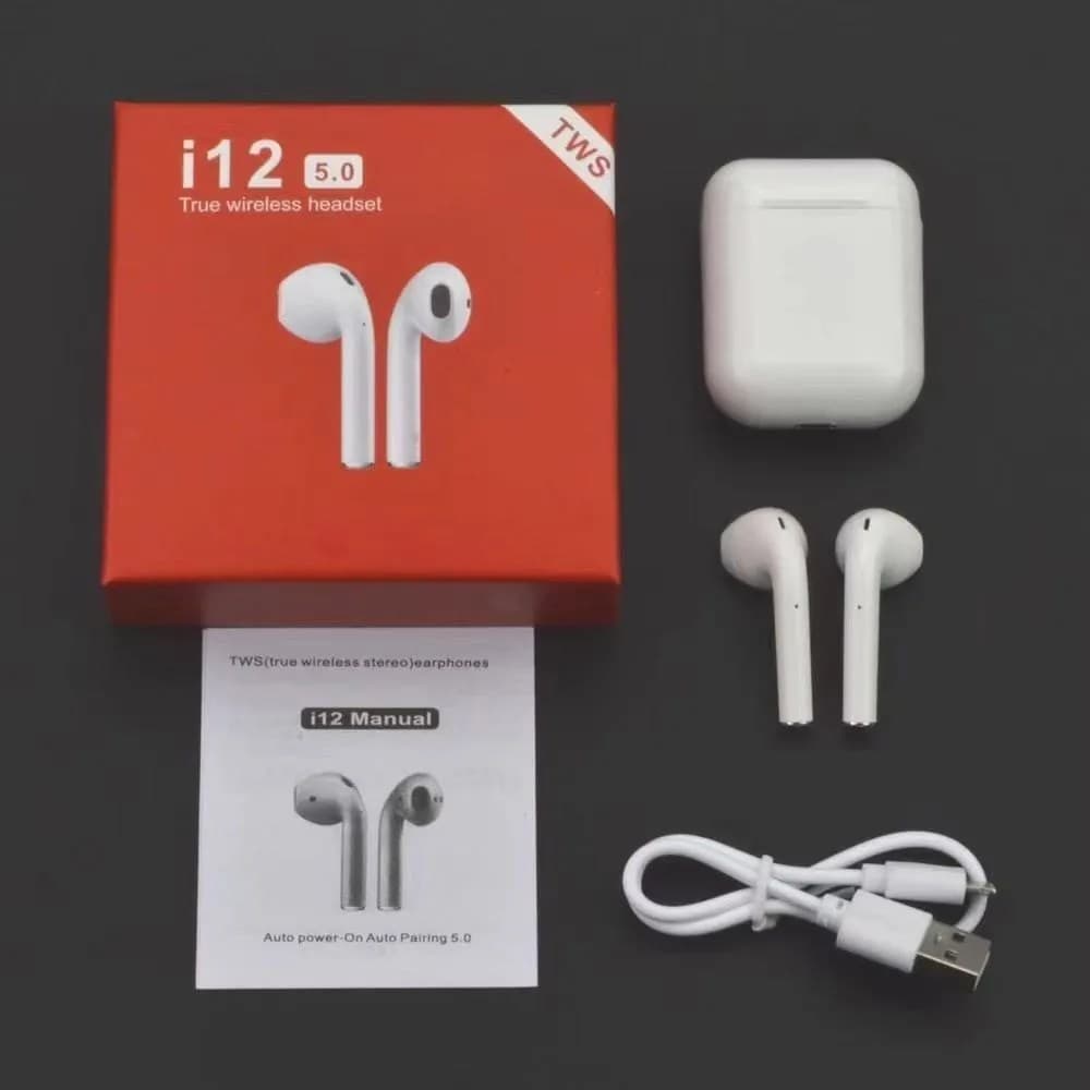 i12 TWS Wireless Bluetooth Earbuds view 3