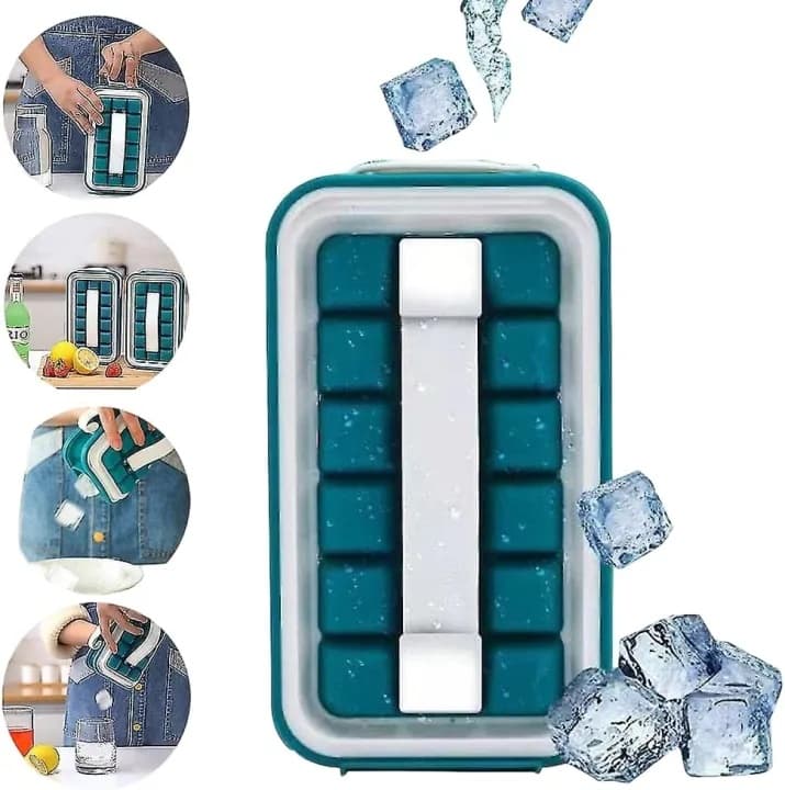 Ice Cube Trays Portable Ice Maker Bottle