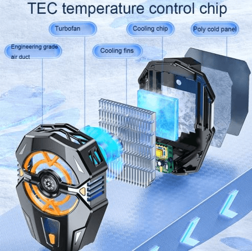 J20 Adjustable Semiconductor Mobile Phone Cooler view 2