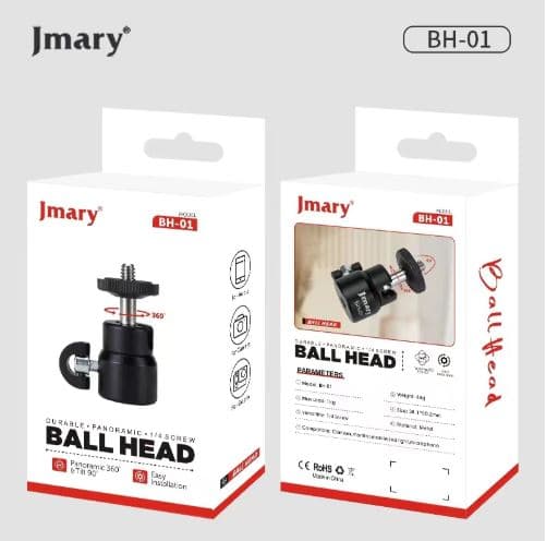 Jmary BH01 360 Degree Ball Head Mount view 4