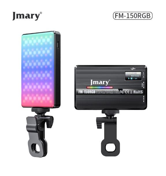 Jmary FM150 RGB Video RGB Camera Mobile Fill Light
