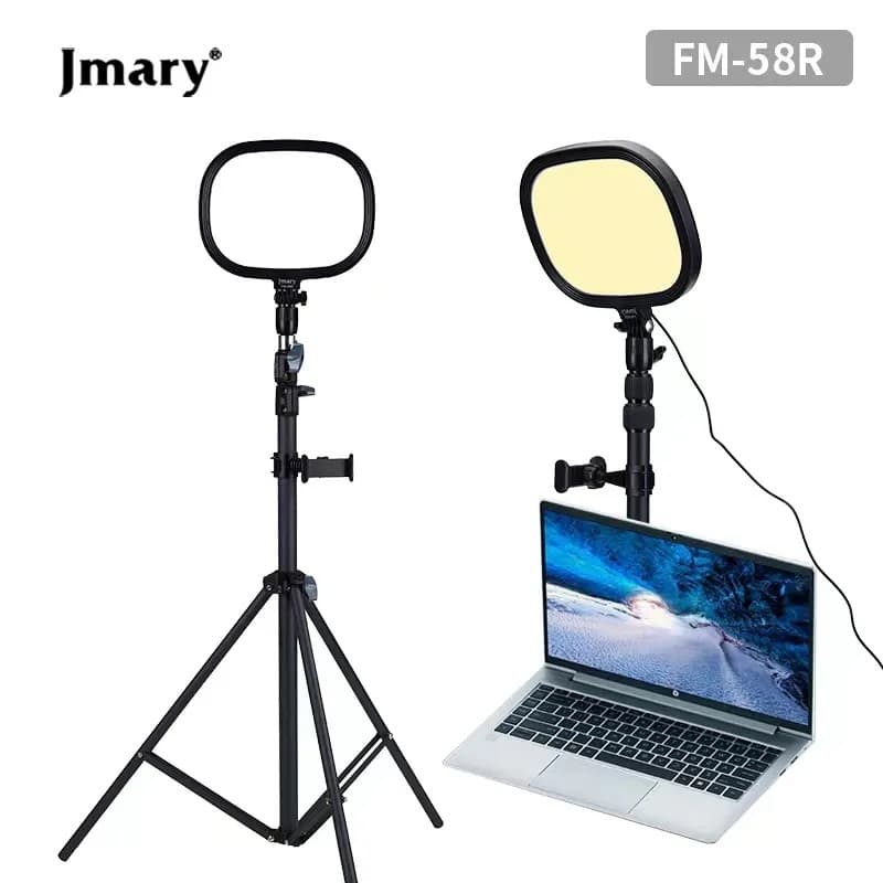 Jmary FM58R 9inch Professional Portable led Dimmable Makeup Panel Light 12 Watt