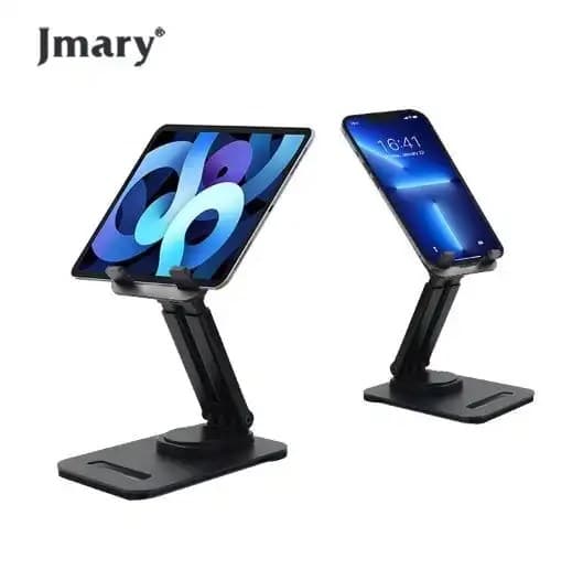 JMARY MK62 360-Degree Rotating Foldable Desktop Phone Tablet Holder