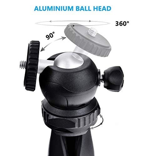 JMARY MT20 Table Top Mini Portable Foldable Tripod Stand view 4