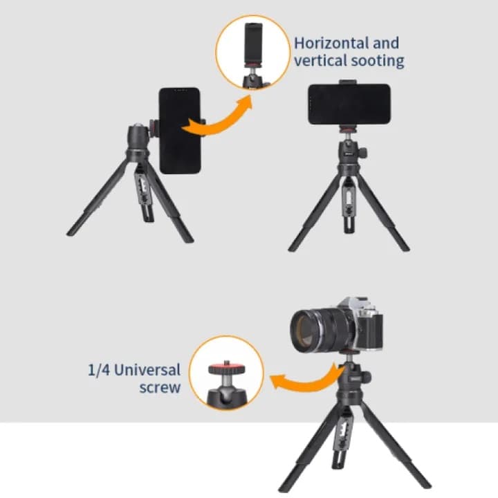 Jmary MT30 Multifunctional Extendable Mini Tripod view 4