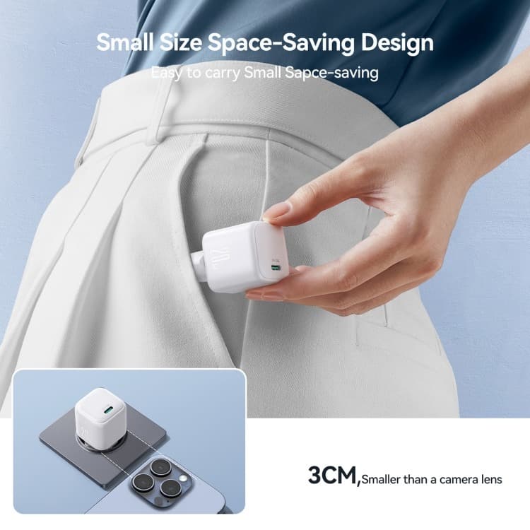Joyroom JR TCG08 GaN PD20W Mini Charger USB-C view 4
