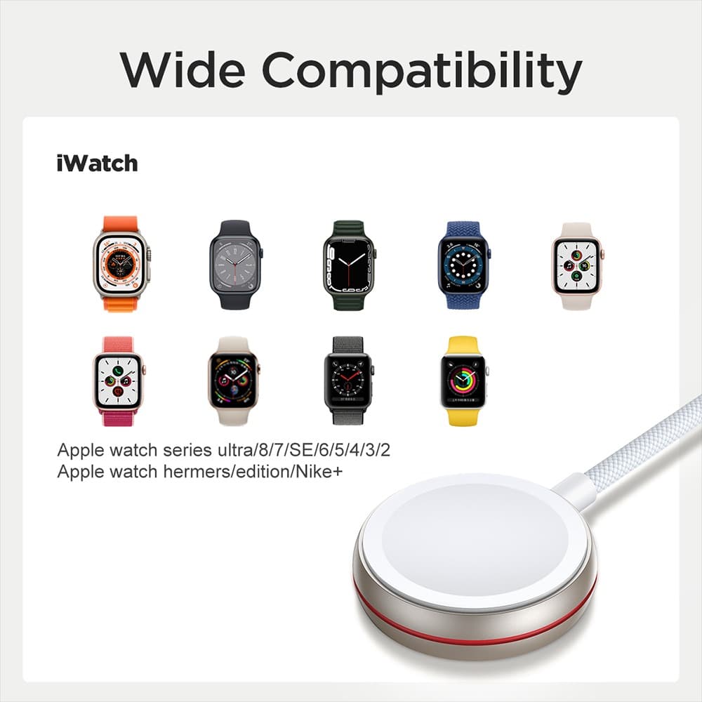 JOYROOM S‑IW011 iP Watch Magnetic Charging Cable – USB‑C 1.2 m view 2