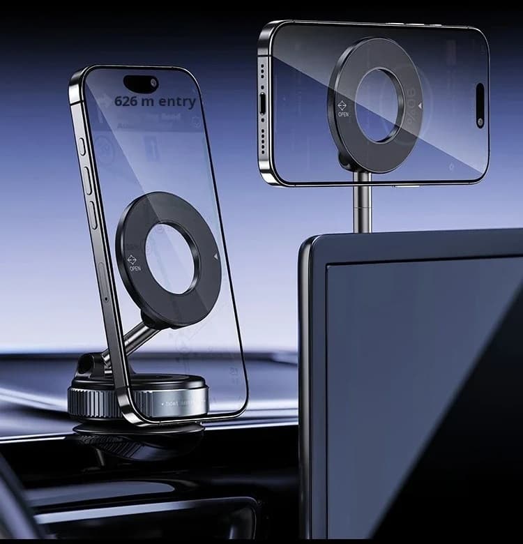 K007 Vacuum Suction Car Mobile Phone Holder Mount