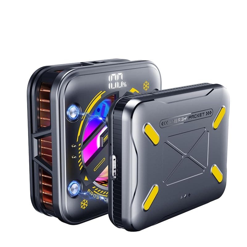 K18 Magnetic Rechargeable Phone Cooler With RGB Fan