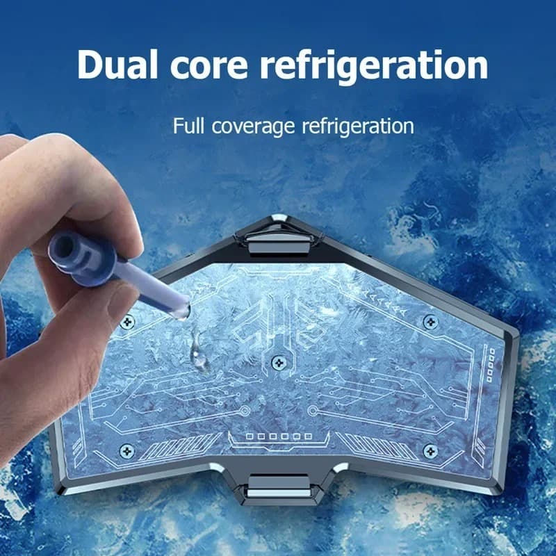 K8 Magnetic Mobile Cooler Fan Radiator Universal Phone Cooler for Gaming & Live Streaming view 4