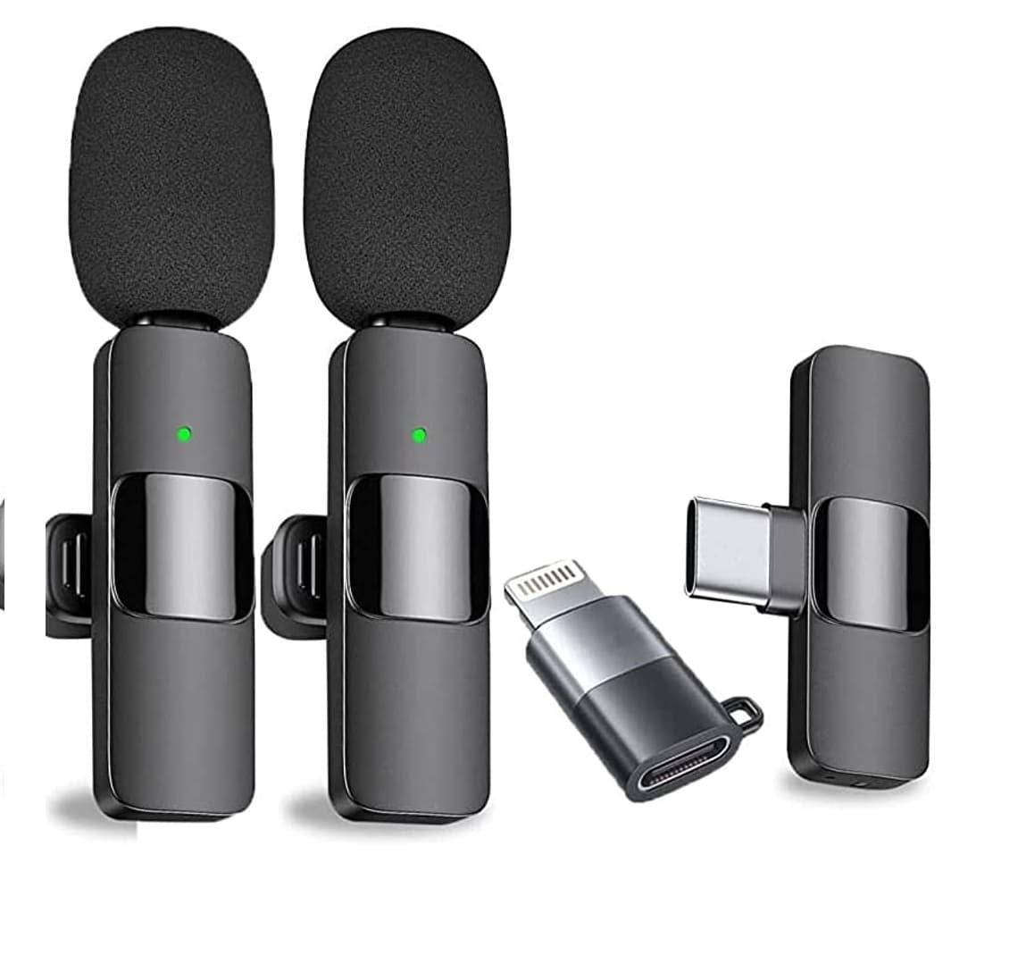 K9 Wireless Dual Wireless Microphone For Smartphone