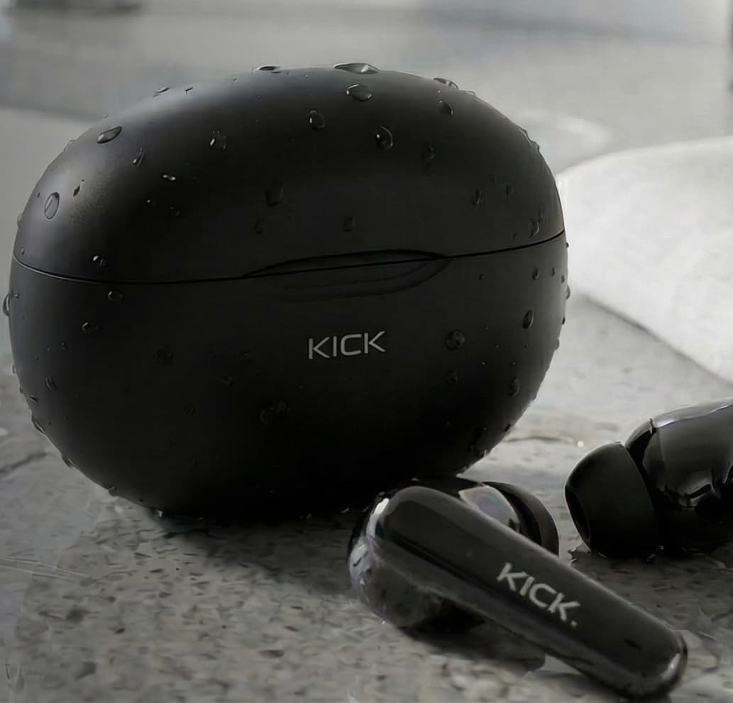 Kick Aeropods Prime True Wireless Earbuds with Duo Mic ENC & Low Latency Game Mode view 3