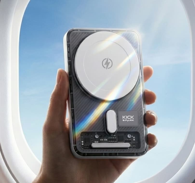 Kick Spark AeroSync 10000 Mah Wireless PowerBank view 3