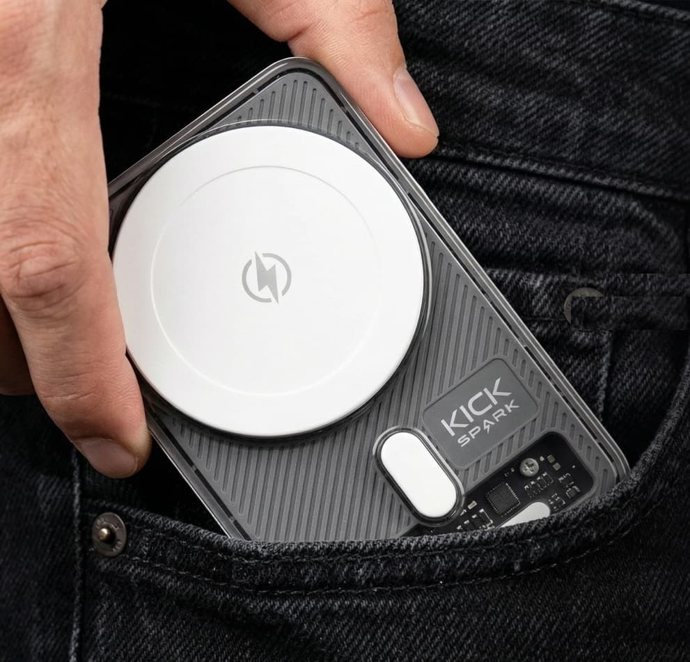 Kick Spark AeroSync 10000 Mah Wireless PowerBank view 5