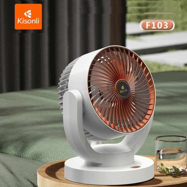 Kisonli F103 Rechargeable Table Fan