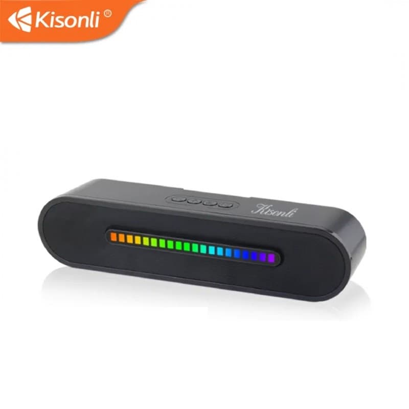 Kisonli LED 916 Wireless Bluetooth Longbar Speaker With RGB Lights