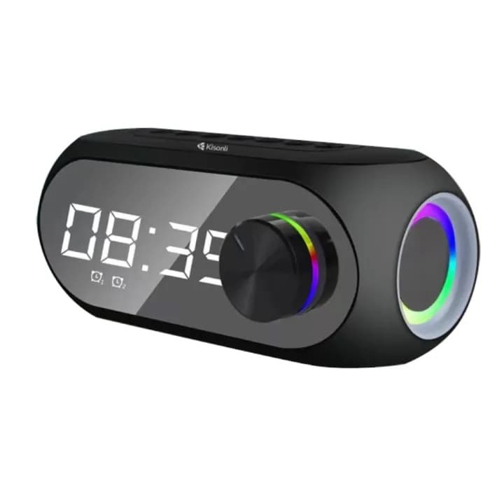 Kisonli LP2S Wireless Bluetooth Clock Speaker
