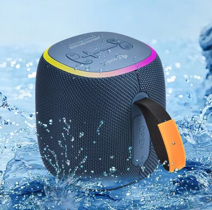 Kisonli Q1 Plus Portable Rgb Stereo Wireless Bluetooth Speaker view 3