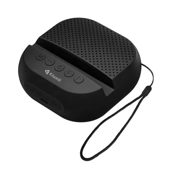 Kisonli T5 Portable Bluetooth Wireless Speaker With Holder Waterproof IPX4