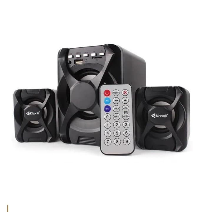 Kisonli U2500BT Moble Wireless Speaker With TF Card USB Aux Remote