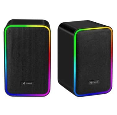 Kisonli X21 20 Watt 2 Channel Wired Bluetooth Speaker With RGB LED Light view 3