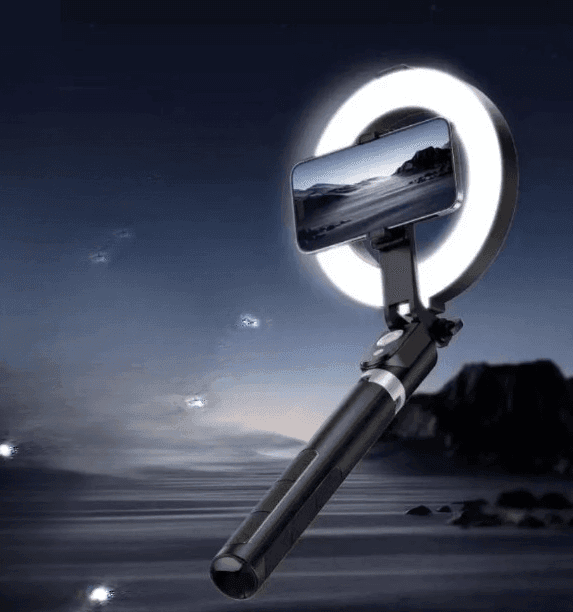 Koosda KRL T18 Selfie Stick Tripod With Light