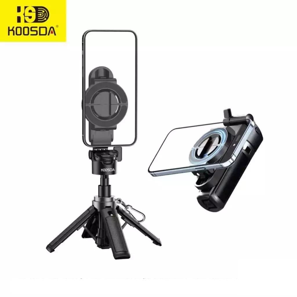 KOOSDA KS-L26 360° Rotation Magnetic Retractable Bluetooth Selfie Stick