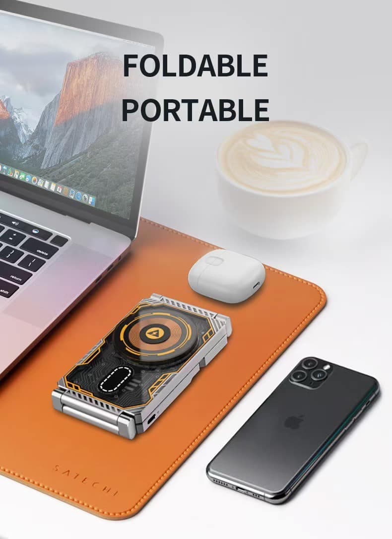 Koosda KSD W03 Foldable 3 In 1 Wireless Charger view 2