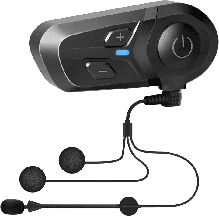 L1 Motorcycle Bluetooth Helmet Headset Bluetooth 5.3 IP67 HD Speakers Hands-Free Calls Music and GPS