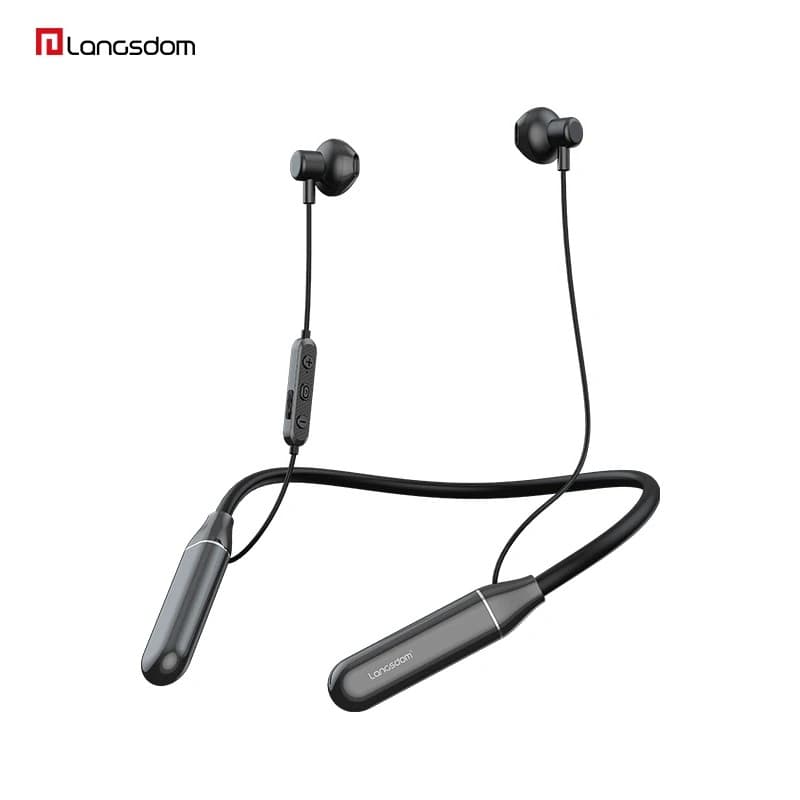 Langsdom L5 Max Sports Magnetic Wireless Bluetooth Headphone Headset With Microphone