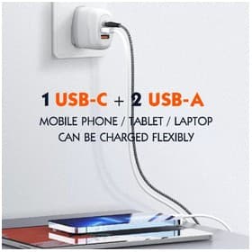 LDNIO A3511Q 65W Super Fast Charging Adapter 3 USB Port PD QC 3.0 view 4