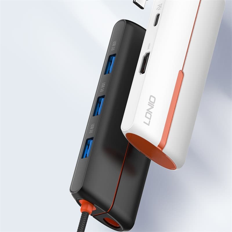 LDNIO DS 25H 5-in-1 USB-C Expansion Dock Hub Adapter view 3