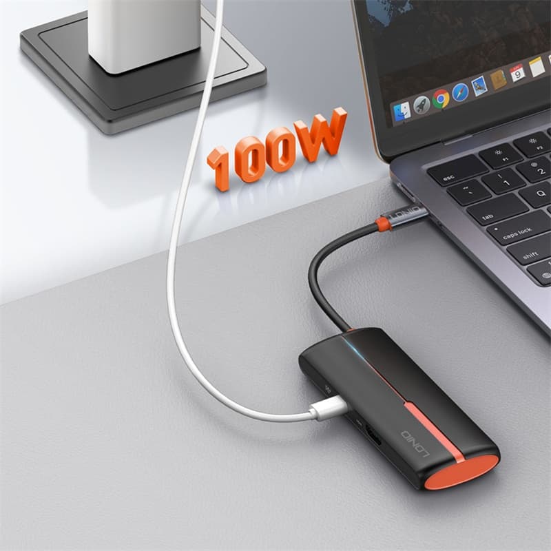 LDNIO DS 25H 5-in-1 USB-C Expansion Dock Hub Adapter view 4