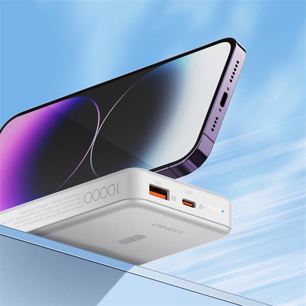 LDNIO PQ16 High Quality Magnetic Mini 10000mah Wireless Powerbank view 2