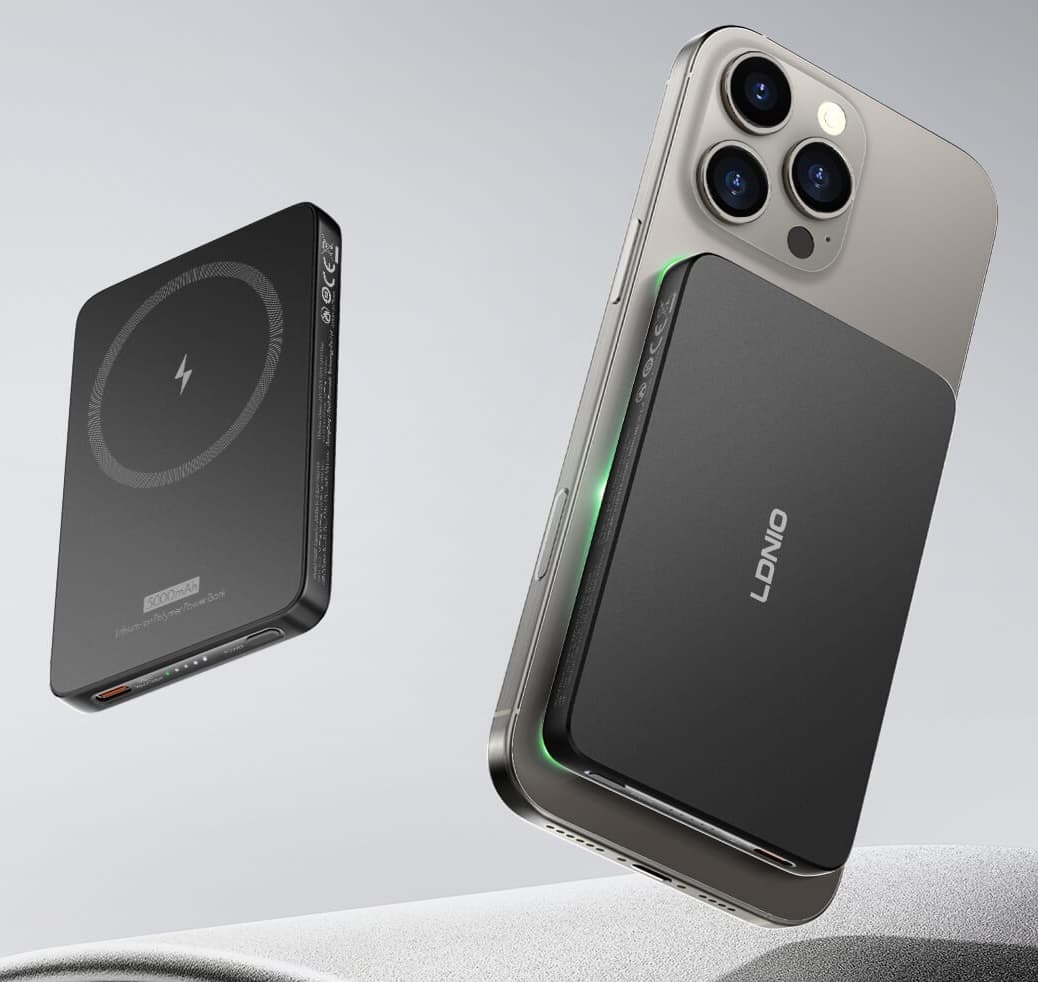 LDNIO PQ28 Ultralight 5000 mAh 15W Wireless Fast Powerbank