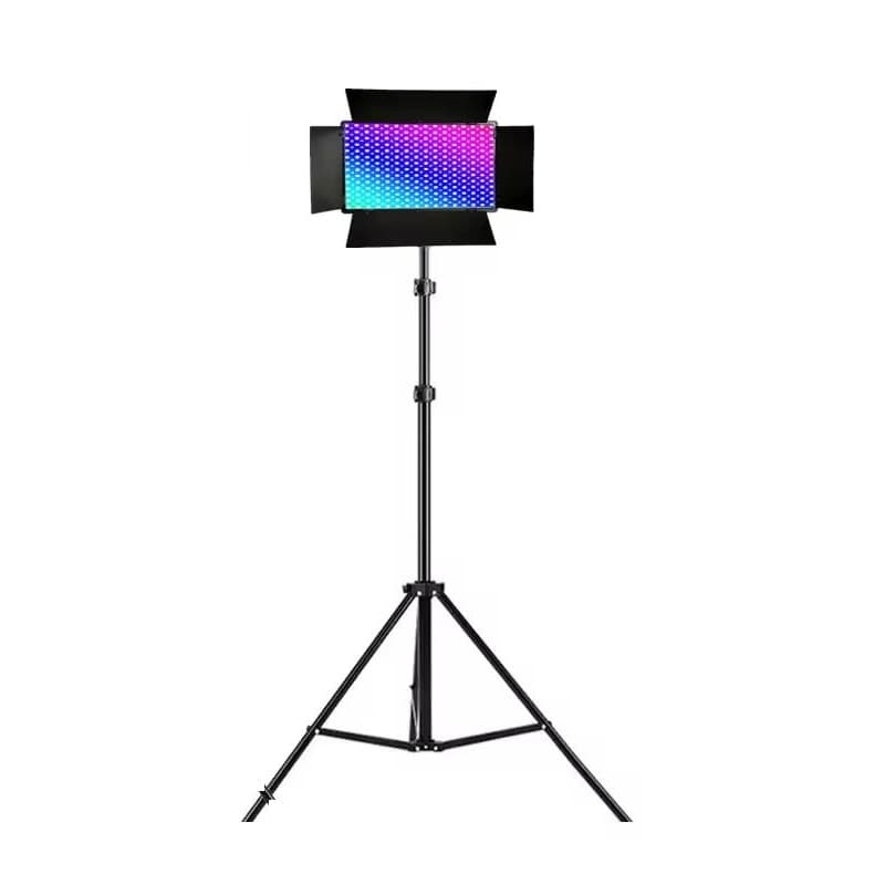 LED 800 RGB Video Panel Light For Tiktok Live Professional Audio Video Lighting